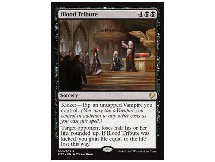 Blood Tribute (Foil NE, Stav Near Mint)