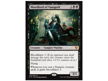 Bloodlord of Vaasgoth (Foil NE, Stav Near Mint)