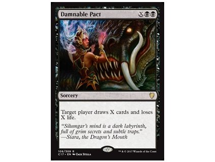 Damnable Pact (Foil NE, Stav Near Mint)