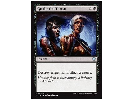 Go for the Throat (Foil NE, Stav Near Mint)