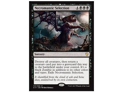 Necromantic Selection (Foil NE, Stav Near Mint)