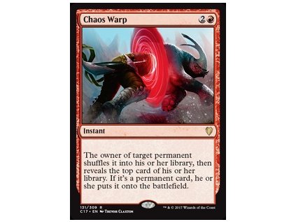 Chaos Warp (Foil NE, Stav Near Mint)