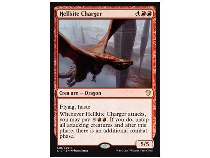 Hellkite Charger (Foil NE, Stav Near Mint)