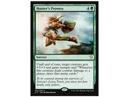 Hunter's Prowess (Foil NE, Stav Near Mint)