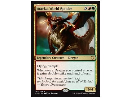 Atarka, World Render (Foil NE, Stav Near Mint)