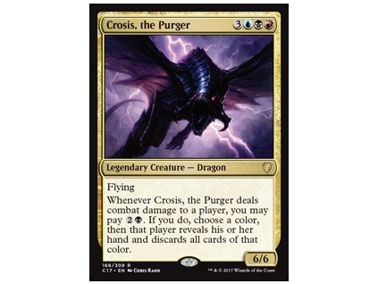 Crosis, the Purger (Foil NE, Stav Near Mint)
