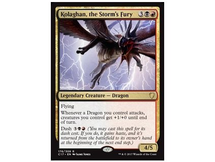 Kolaghan, the Storm's Fury (Foil NE, Stav Near Mint)