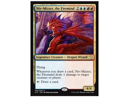 Niv-Mizzet, the Firemind (Foil NE, Stav Excelent)