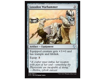 Loxodon Warhammer (Foil NE, Stav Near Mint)