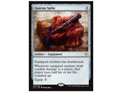 Quietus Spike (Foil NE, Stav Near Mint)