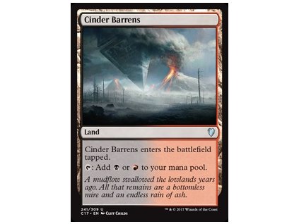 Cinder Barrens (Foil NE, Stav Near Mint)