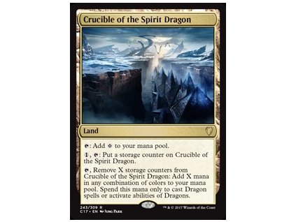 Crucible of the Spirit Dragon (Foil NE, Stav Near Mint)