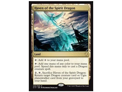 Haven of the Spirit Dragon (Foil NE, Stav Near Mint)