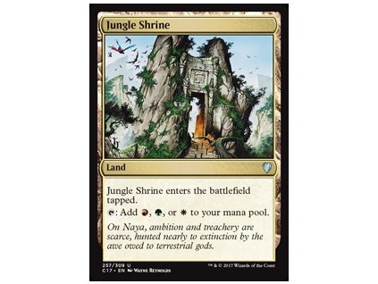 Jungle Shrine (Foil NE, Stav Near Mint)
