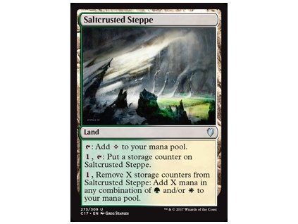 Saltcrusted Steppe (Foil NE, Stav Near Mint)