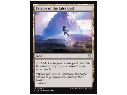 Temple of the False God