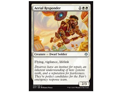 Aerial Responder (Foil NE, Stav Near Mint)