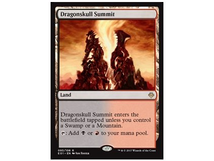 Dragonskull Summit (Foil NE, Stav Light Played)