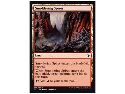 Smoldering Spires (Foil NE, Stav Near Mint)