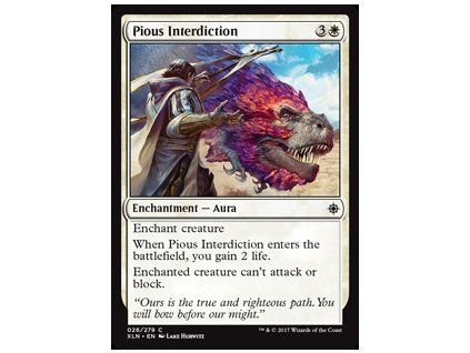 Pious Interdiction