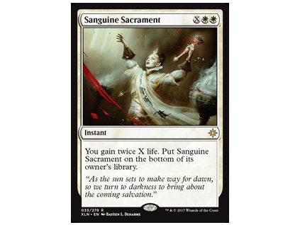 Sanguine Sacrament