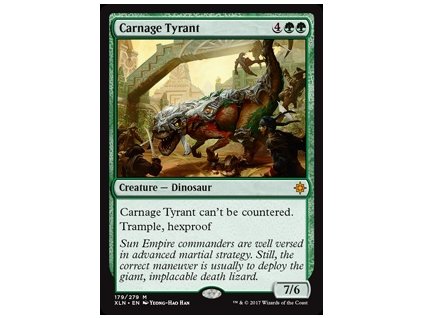 Carnage Tyrant (Foil NE, Stav Near Mint)