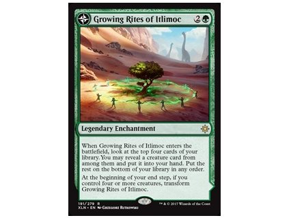 Growing Rites of Itlimoc // Itlimoc, Cradle of the Sun (Foil NE, Stav Near Mint)