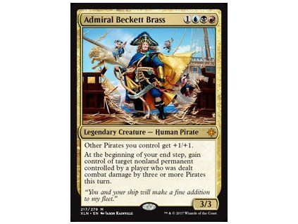 Admiral Beckett Brass