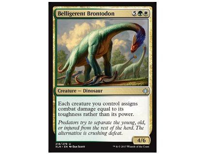Belligerent Brontodon