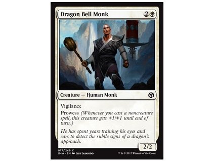 Dragon Bell Monk (Foil NE, Stav Near Mint)