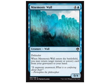 Mnemonic Wall (Foil NE, Stav Near Mint)