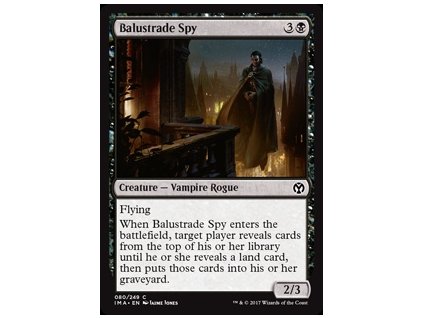 Balustrade Spy (Foil ANO, Stav Near Mint)