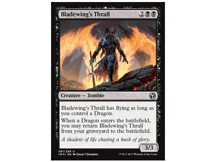 Bladewing's Thrall (Foil NE, Stav Near Mint)