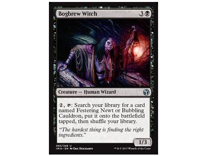 Bogbrew Witch (Foil NE, Stav Near Mint)