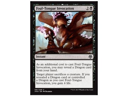 Foul-Tongue Invocation (Foil ANO, Stav Near Mint)