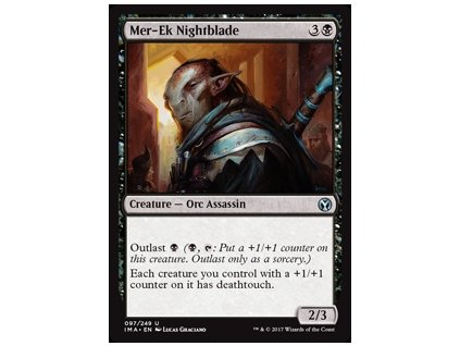 Mer-Ek Nightblade (Foil NE, Stav Near Mint)