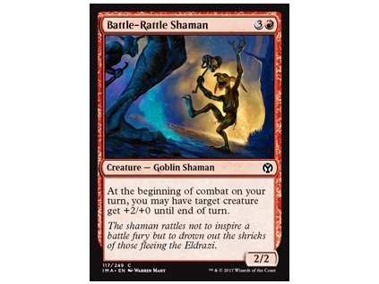 Battle-Rattle Shaman (Foil NE, Stav Near Mint)