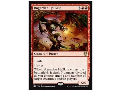 Bogardan Hellkite (Foil NE, Stav Near Mint)