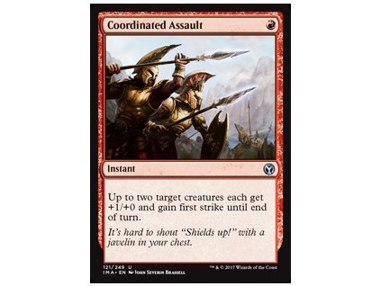 Coordinated Assault (Foil NE, Stav Near Mint)