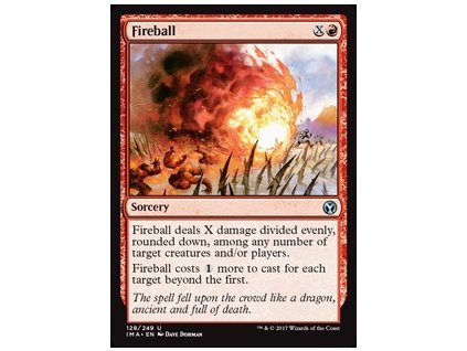 Fireball (Foil NE, Stav Near Mint)