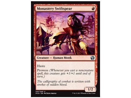 Monastery Swiftspear (Foil NE, Stav Near Mint)