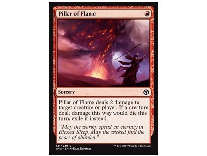 Pillar of Flame (Foil ANO, Stav Near Mint)