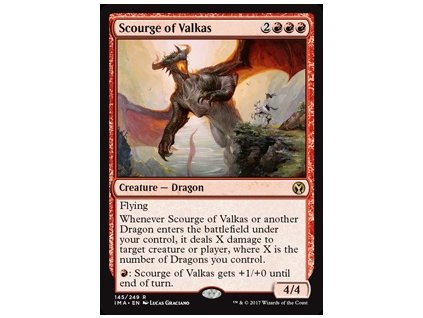 Scourge of Valkas (Foil NE, Stav Near Mint)