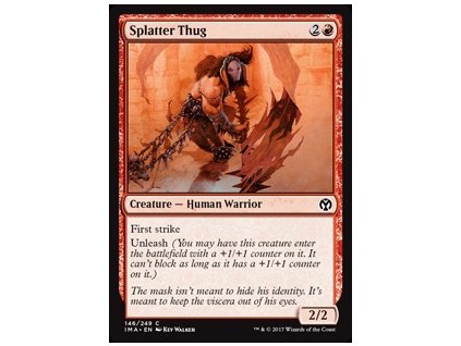 Splatter Thug (Foil NE, Stav Near Mint)