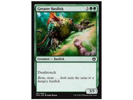 Greater Basilisk (Foil NE, Stav Near Mint)