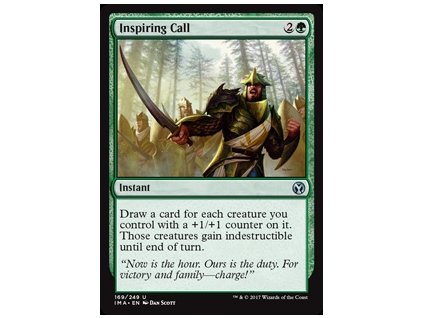 Inspiring Call (Foil NE, Stav Near Mint)