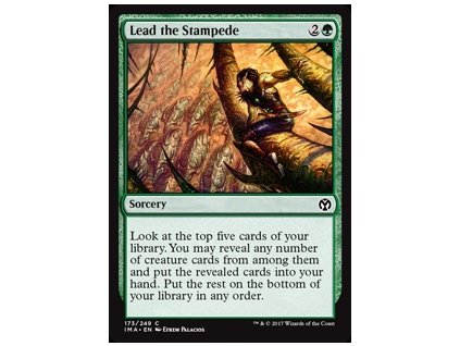Lead the Stampede (Foil NE, Stav Near Mint)