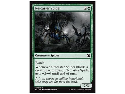 Netcaster Spider (Foil NE, Stav Near Mint)
