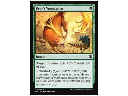 Prey's Vengeance (Foil NE, Stav Near Mint)
