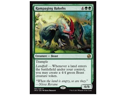 Rampaging Baloths (Foil NE, Stav Near Mint)
